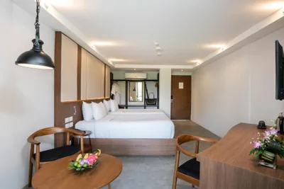 발코니가 있는 디럭스 더블룸 또는 트윈룸 — Dewa Phuket Resort & Villas, Nai Yang Beach